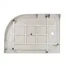 Душевая кабина Lidz Latwa SC120x85R.SAT.LOW.TR, стекло прозрачное 5 мм, правая (LLSC12085RSATLOWTR)