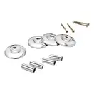 Полотенцесушитель водяной Lidz Trapezium (CRM) D38/25 400x500 P4 (LTRPZD382540504WAT)