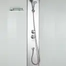 Lidz Tani SB90x90 Душевой бокс, матовое стекло (LTSB9090SATHIGHFR)