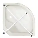 Lidz Tani SB90x90 Душевой бокс, матовое стекло (LTSB9090SATHIGHFR)