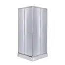 Душевая кабина Lidz Wawel SC90x90.SAT.LOW.GR, стекло тонированное 4 мм (LWASC9090SATLOWGR)