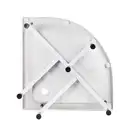 Душевая кабина Lidz Wieza SC80x80.SAT.MID.L, стекло Linie 4 мм (LWISC8080SATMIDL)