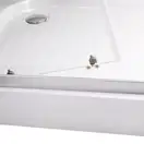 Душевая кабина Lidz Wiezak SC90x90.SAT.LOW.L, стекло Linie 4 мм (LWKSC9090SATLOWL)