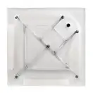 Душевая кабина Lidz Wiezak SC90x90.SAT.LOW.L, стекло Linie 4 мм (LWKSC9090SATLOWL)