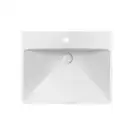 Раковина Qtap Albatross D 600х500х210 White с донным клапаном QT01115060DW