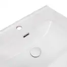 Раковина Qtap Albatross 9H 600х460х180 White с донным клапаном QT01119060HW