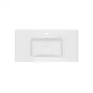 Раковина Qtap Albatross E49 1000х490х200 White с донным клапаном QT01119100E49W