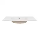 Раковина Qtap Albatross E49 1000х490х200 White с донным клапаном QT01119100E49W