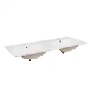 Раковина Qtap Albatross ED 1200х460х180 White с донным клапаном QT01119120EDW