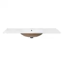 Раковина Qtap Albatross E 1200х460х180 White с донным клапаном QT01119120EW