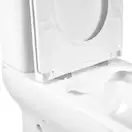 Унітаз-компакт Qtap Aries безобідковий з сідінням Soft-close QT03222171ARW