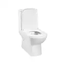 Унітаз-компакт Qtap Aries безобідковий з сідінням Soft-close QT03222171ARW