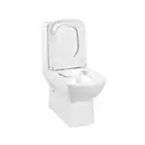 Унітаз-компакт Qtap Aries безобідковий з сідінням Soft-close QT03222171ARW