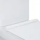 Унитаз-компакт Qtap Cardinal безободковый с сиденьем Soft-close QT0422C666PW