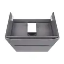Комплект Qtap Scorpio 710х825х460 Graphite тумба напольная + раковина врезная QT1471TNВ7023070CG