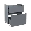 Тумба напольная Qtap Scorpio 605х825х460 Graphite QT1473TNВ602G