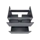 Тумба напольная Qtap Scorpio 710х825х460 Graphite QT1473TNВ702G