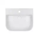Раковина Qtap Stork 565х475х180 White с донным клапаном QT1511L736W