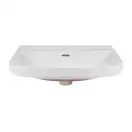 Раковина Qtap Stork 565х475х180 White с донным клапаном QT1511L736W