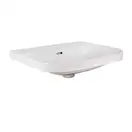 Раковина Qtap Stork 565х475х180 White с донным клапаном QT1511L736W