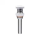 Раковина Qtap Stork 565х475х180 White с донным клапаном QT1511L736W