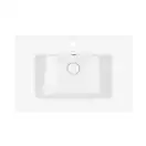 Комплект Qtap Tern 700х725х437 Matt black тумба напольная + раковина врезная, с полотенцедержателем QT1771TNЛ7023070CG (QT1771TNL7023070CMB)