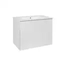 Комплект Qtap Tern 700х580х437 White тумба напольная + раковина врезная, с полотенцедержателем QT1772TPЛ7013070CW (QT1772TPL7013070CW)