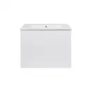 Комплект Qtap Tern 700х580х437 White тумба напольная + раковина врезная, с полотенцедержателем QT1772TPЛ7013070CW (QT1772TPL7013070CW)