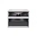 Комплект Qtap Tern 700х580х437 White тумба напольная + раковина врезная, с полотенцедержателем QT1772TPЛ7013070CW (QT1772TPL7013070CW)