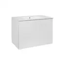 Комплект Qtap Tern 800х580х437 White тумба напольная + раковина врезная, с полотенцедержателем QT1772TPЛ8013080CW (QT1772TPL8013080CW)