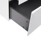 Комплект Qtap Tern 800х580х437 White тумба напольная + раковина врезная, с полотенцедержателем QT1772TPЛ8013080CW (QT1772TPL8013080CW)