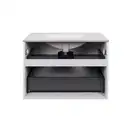 Комплект Qtap Tern 800х580х437 White тумба напольная + раковина врезная, с полотенцедержателем QT1772TPЛ8013080CW (QT1772TPL8013080CW)
