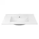 Комплект Qtap Tern 800х580х437 White тумба напольная + раковина врезная, с полотенцедержателем QT1772TPЛ8013080CW (QT1772TPL8013080CW)
