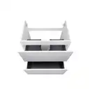 Тумба напольная Qtap Tern 700х725х437 White с полотенцедержателем QT1773TNL701W