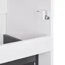 Тумба напольная Qtap Tern 700х725х437 White с полотенцедержателем QT1773TNL701W