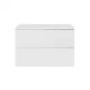 Тумба подвесная Qtap Tern 700х476х469 White со столешницей и полотенцедержателем QT1774TPЛ701W (QT1779TPL701W)