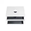 Тумба подвесная Qtap Tern 700х476х469 White со столешницей и полотенцедержателем QT1774TPЛ701W (QT1779TPL701W)