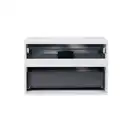 Тумба подвесная Qtap Tern 700х476х469 White со столешницей и полотенцедержателем QT1774TPЛ701W (QT1779TPL701W)