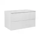 Тумба подвесная Qtap Tern 800х476х469 White со столешницей и полотенцедержателем QT1774TPЛ801W (QT1779TPL801W)
