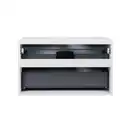 Тумба подвесная Qtap Tern 800х476х469 White со столешницей и полотенцедержателем QT1774TPЛ801W (QT1779TPL801W)
