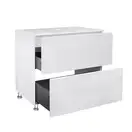 Тумба напольная Qtap Tern 700х616х469 White со столешницей и полотенцедержателем QT1773TNЛ701W (QT1780TNL701W)