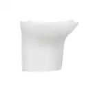 Раковина подвесная моноблок Qtap Presto 600х450х405mm White с донным клапаном QT2411G822W