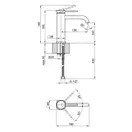 Смеситель для раковины Qtap Robin 1060102C (QTROB1060102C)