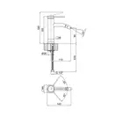 Смеситель для биде Qtap Robin 2060102C (QTROB2060102C)