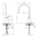 Смеситель для раковины Qtap Virgo 1066H103C (QTVIR1066H103C)