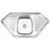 Кухонная мойка Lidz 9550-D 0,8 мм Decor (LIDZ9550DEC08)