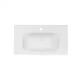 Раковина Qtap Albatross 5H 900х500х210 White с донным клапаном QT01115090HW