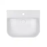 Раковина Qtap Stork 565х475х180 White с донным клапаном QT1511L736W