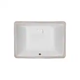 Раковина Qtap Stork 555х410х200 White с донным клапаном QT1511LU022W