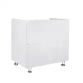 Тумба напольная Qtap Tern 800х725х437 White с полотенцедержателем QT1773TNL801W